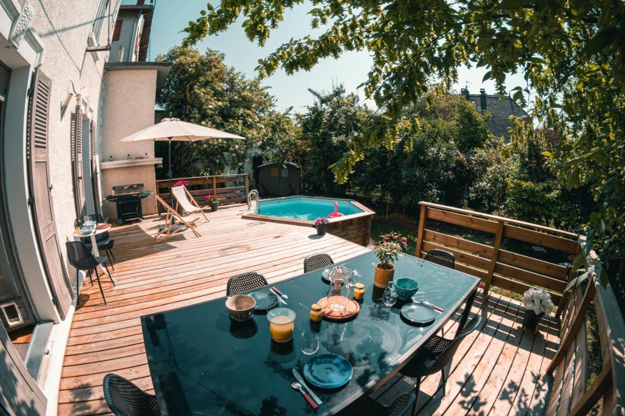 Le Serenite - T3 En Maison De Ville Avec Piscine Аннесі Екстер'єр фото